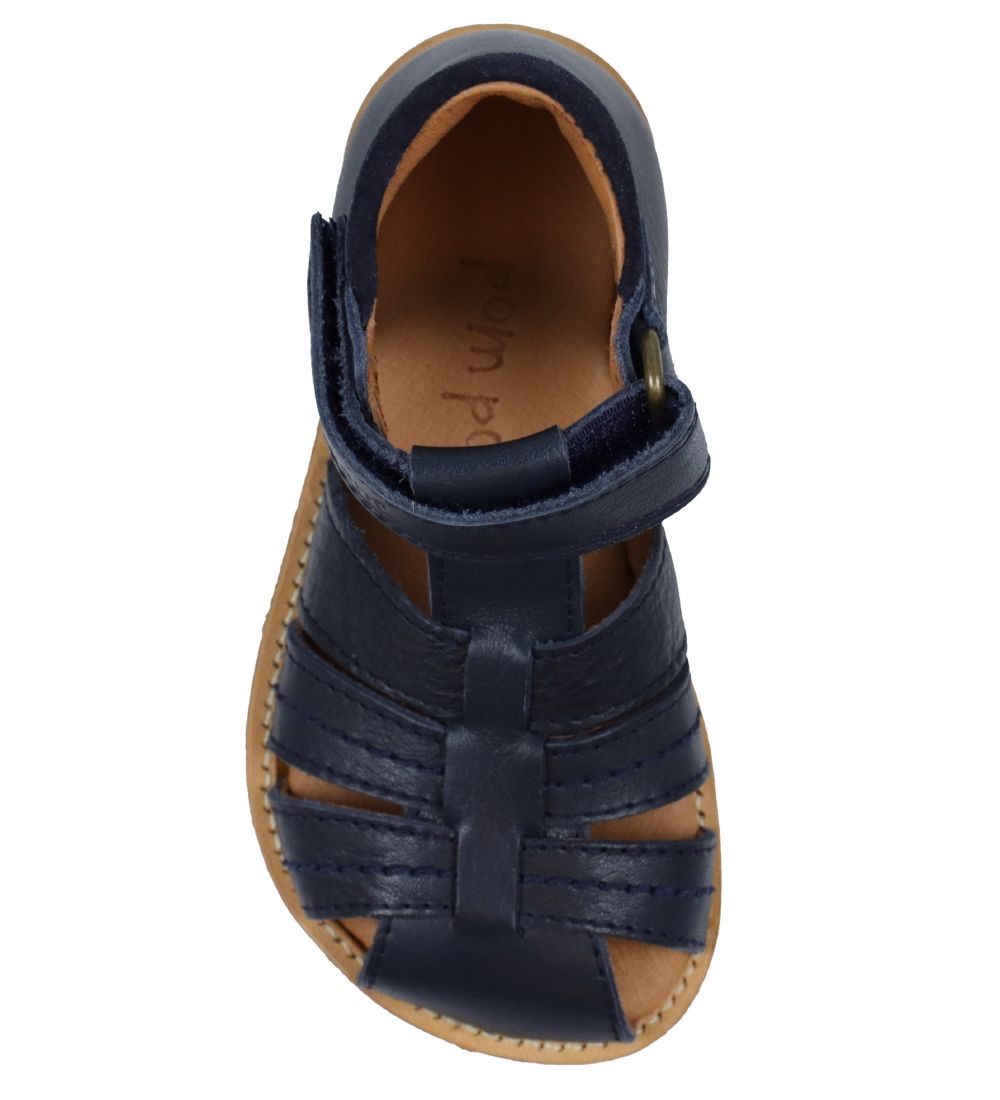 Pom Pom Sandaler - Rub-sula - Marinblå