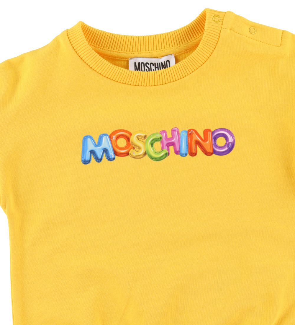 Moschino Sweatshirt - Yellow w. Print