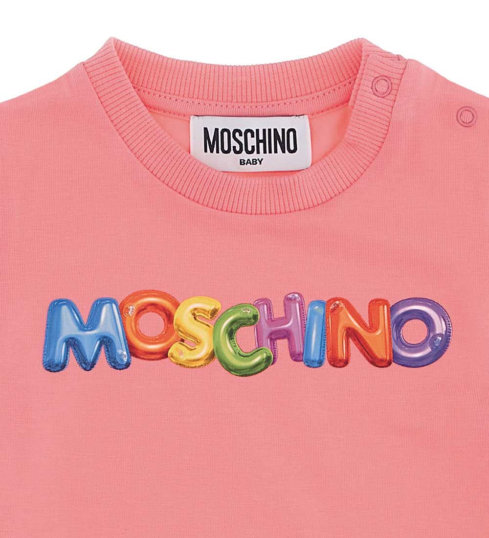 Moschino T-shirt - Pink w. Print