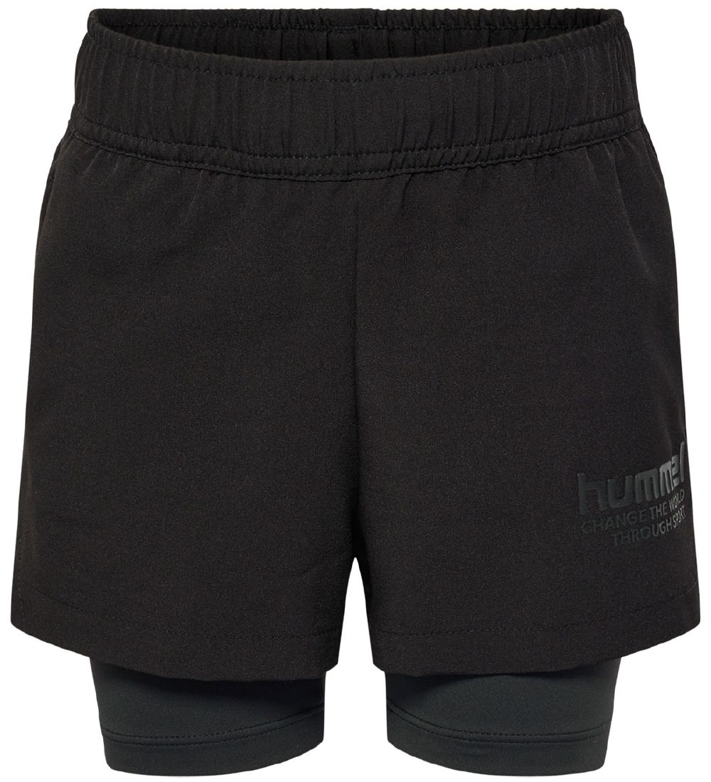 Hummel Stuttbuxur - hmlPure - Svart