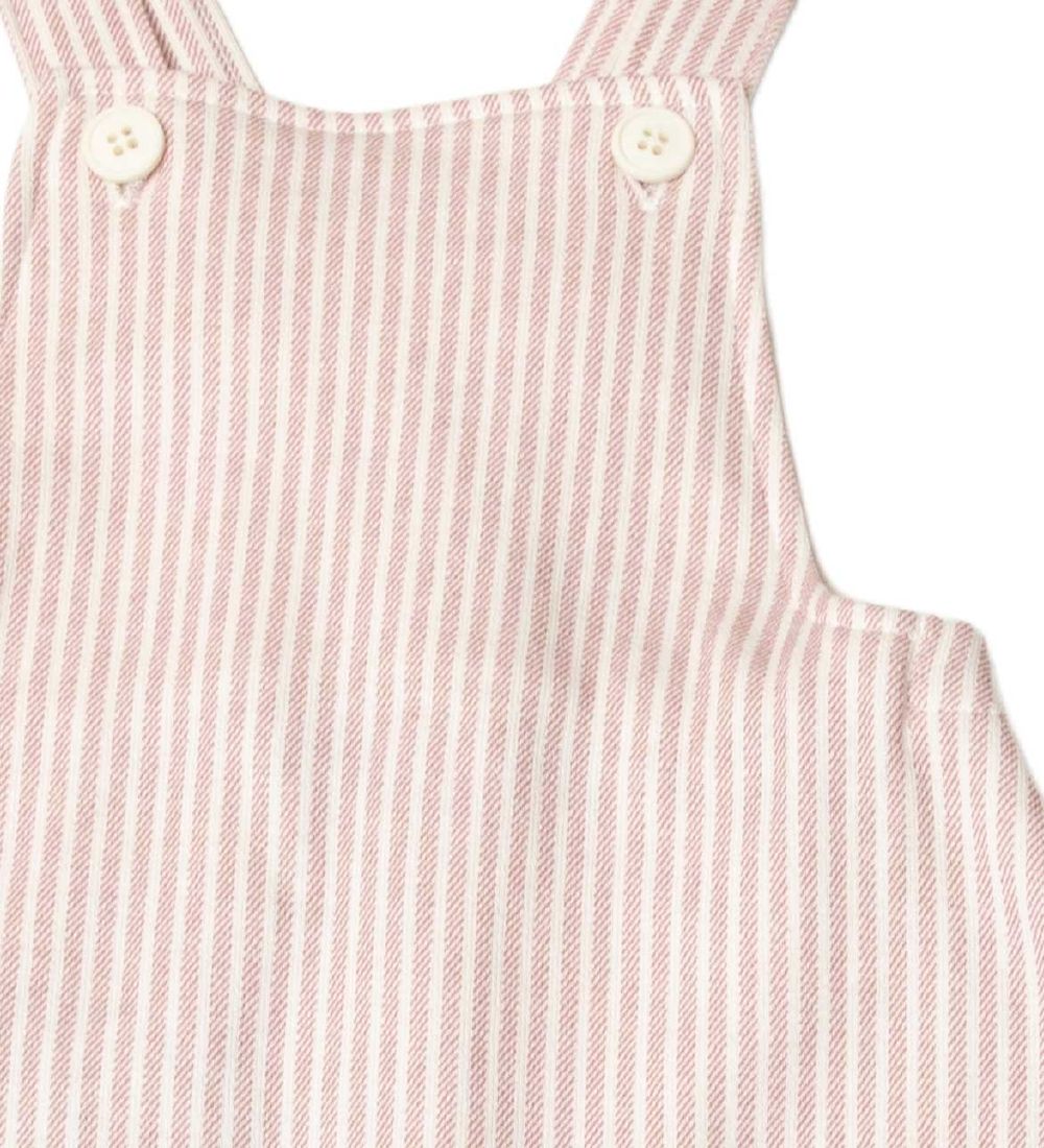 Joha Dress - Pinafore - Pink/White