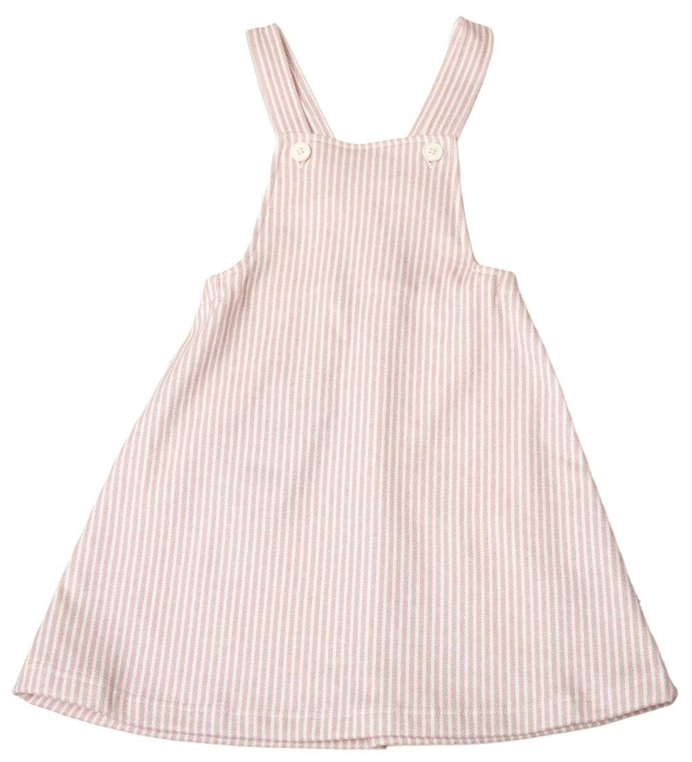 Joha Dress - Pinafore - Pink/White