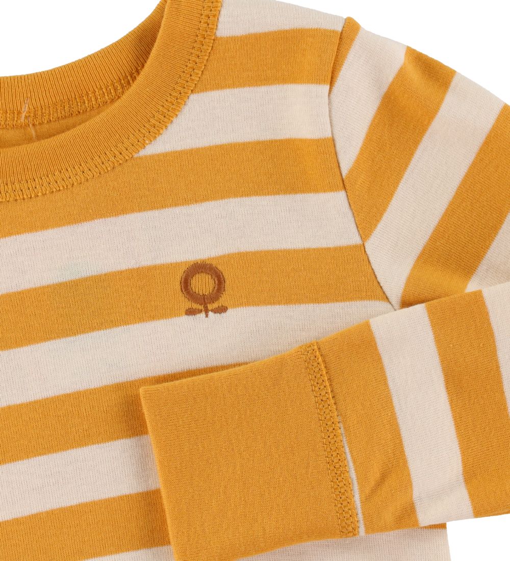 Katvig Blouse - Yellow/White Striped