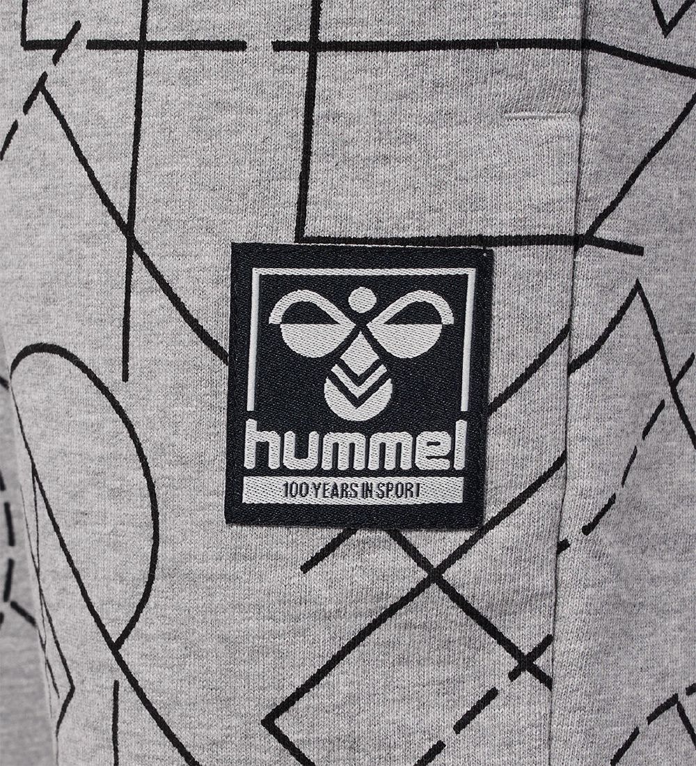 Hummel Shorts - hmlTrevor - Grey Melange