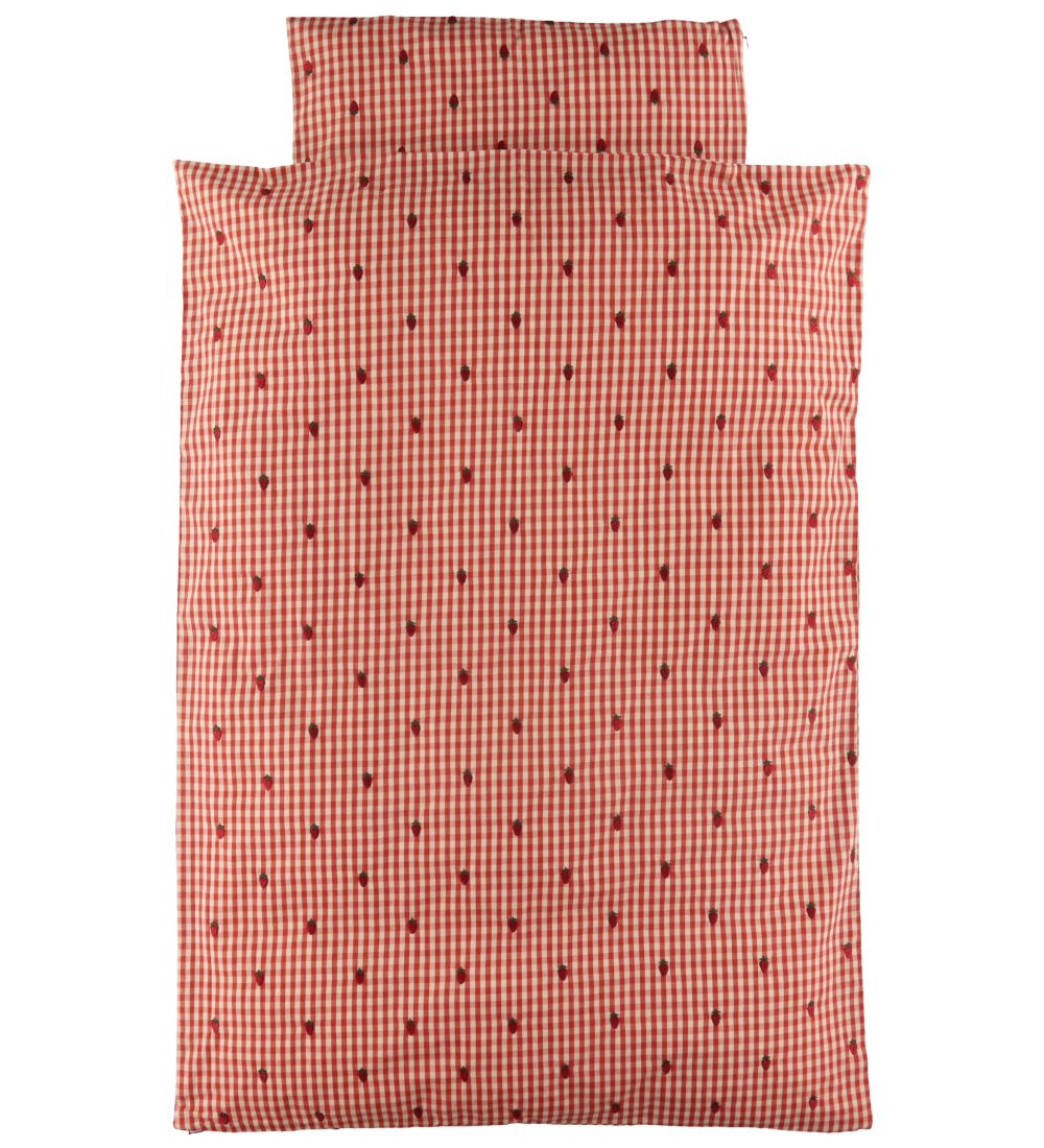 Flöss Bedding - Baby - Molly - Berry Gingham