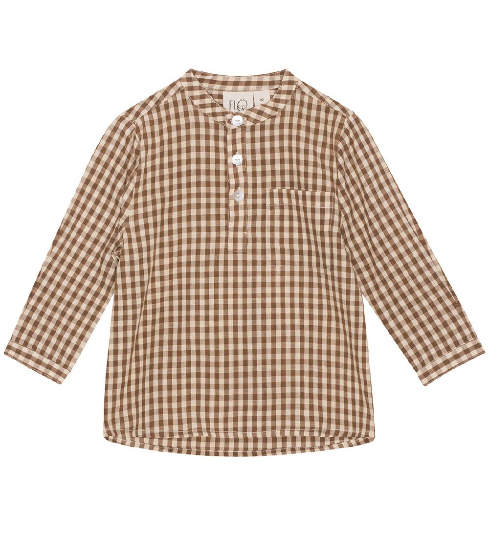 Flss Shirt - Beetle - Latte