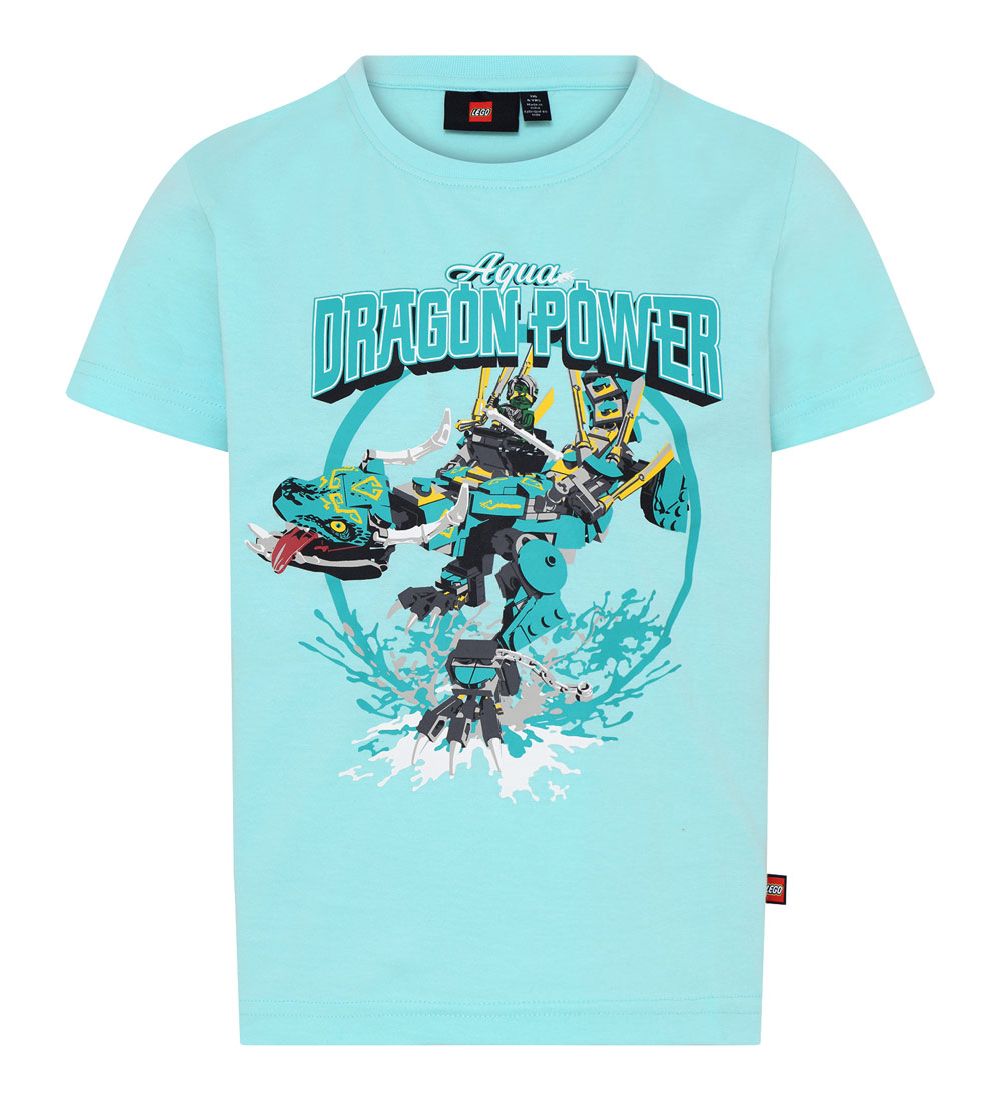 LEGO® Ninjago T-shirt - LWTaylor 325 - Light Turquoise