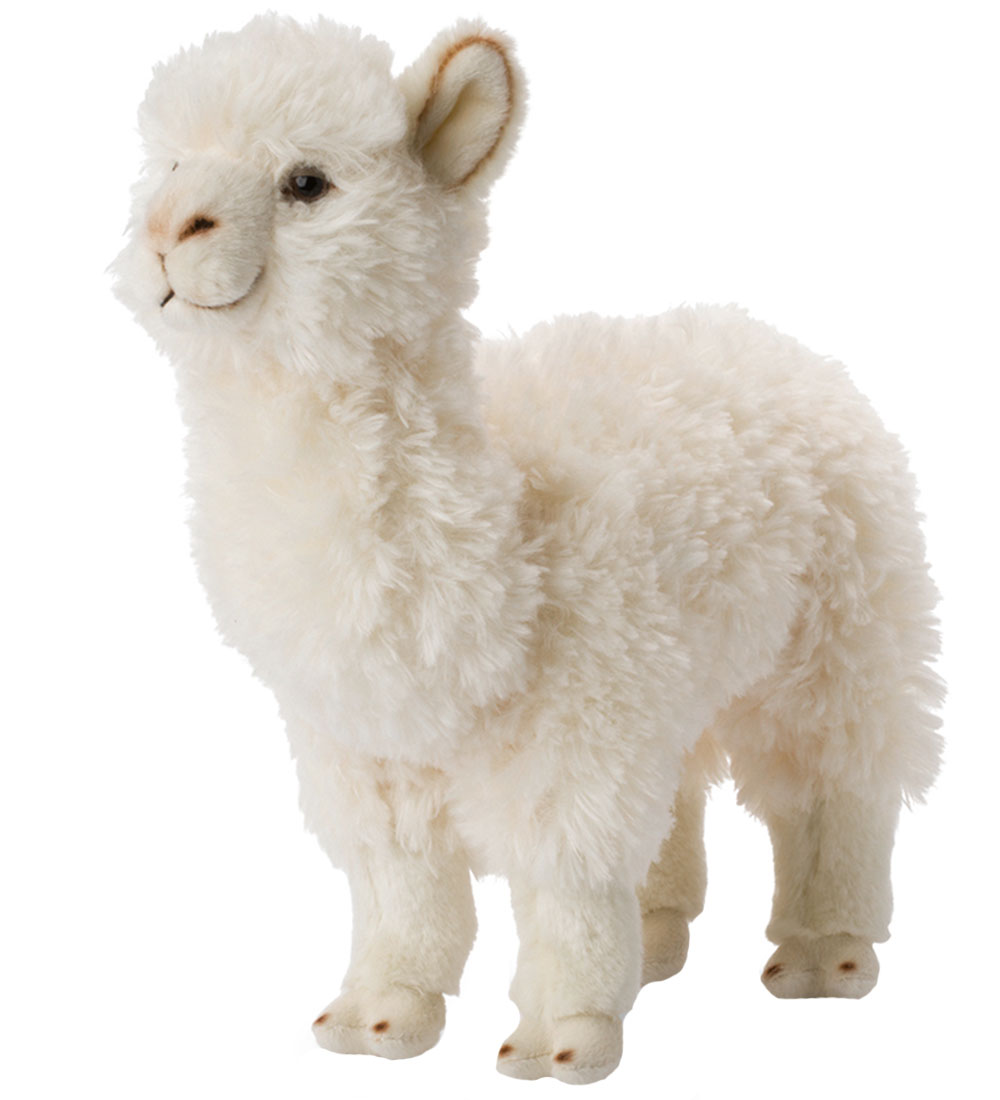 Bon Ton Toys Soft Toy - 31 cm - WWF - Alpaca - White