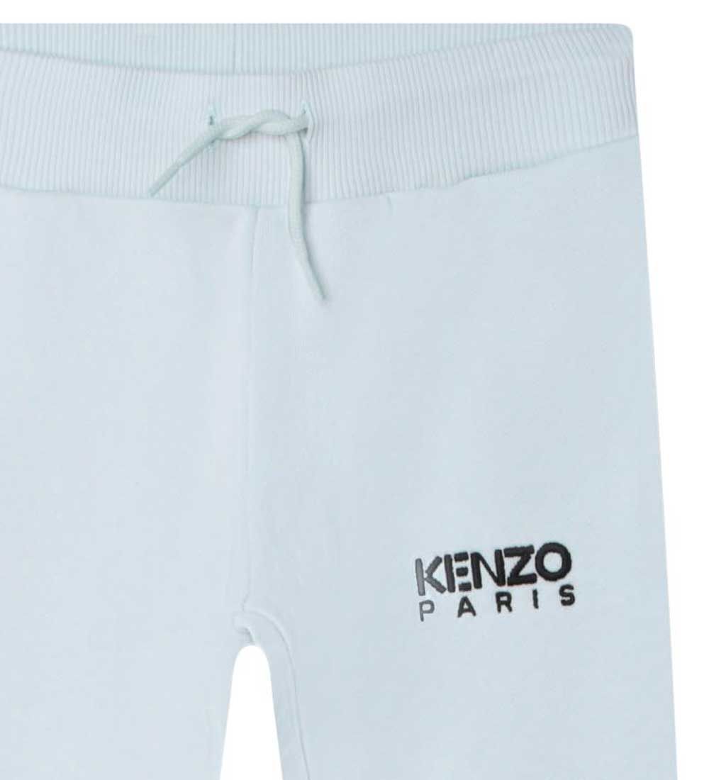Kenzo Sweatpants - Light Blue w. Black