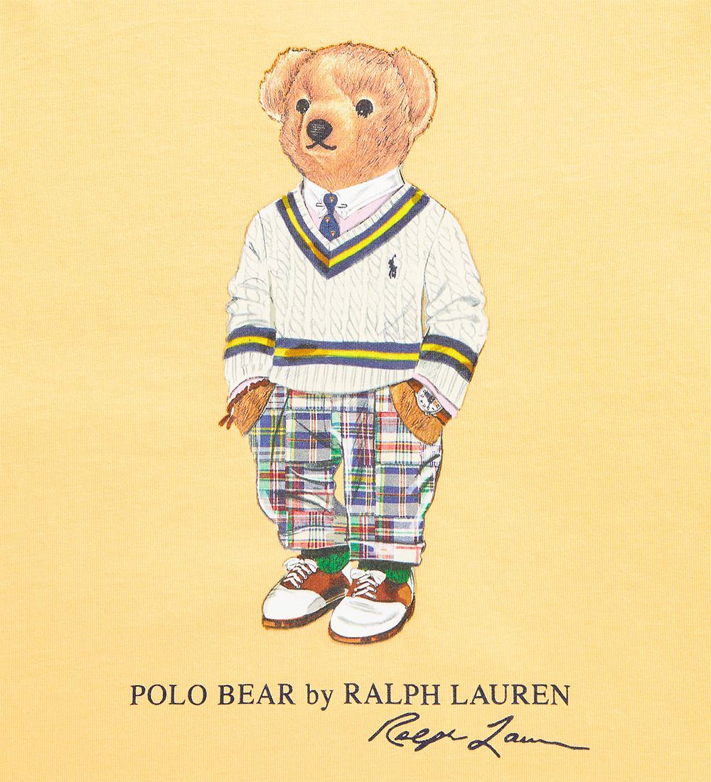 Polo Ralph Lauren T-shirt - Yellow w. Soft Toy