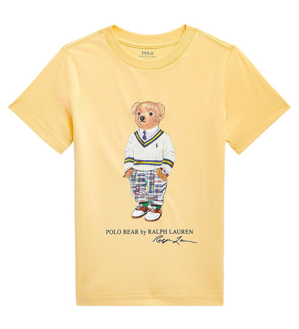 Polo Ralph Lauren T-shirt - Yellow w. Soft Toy