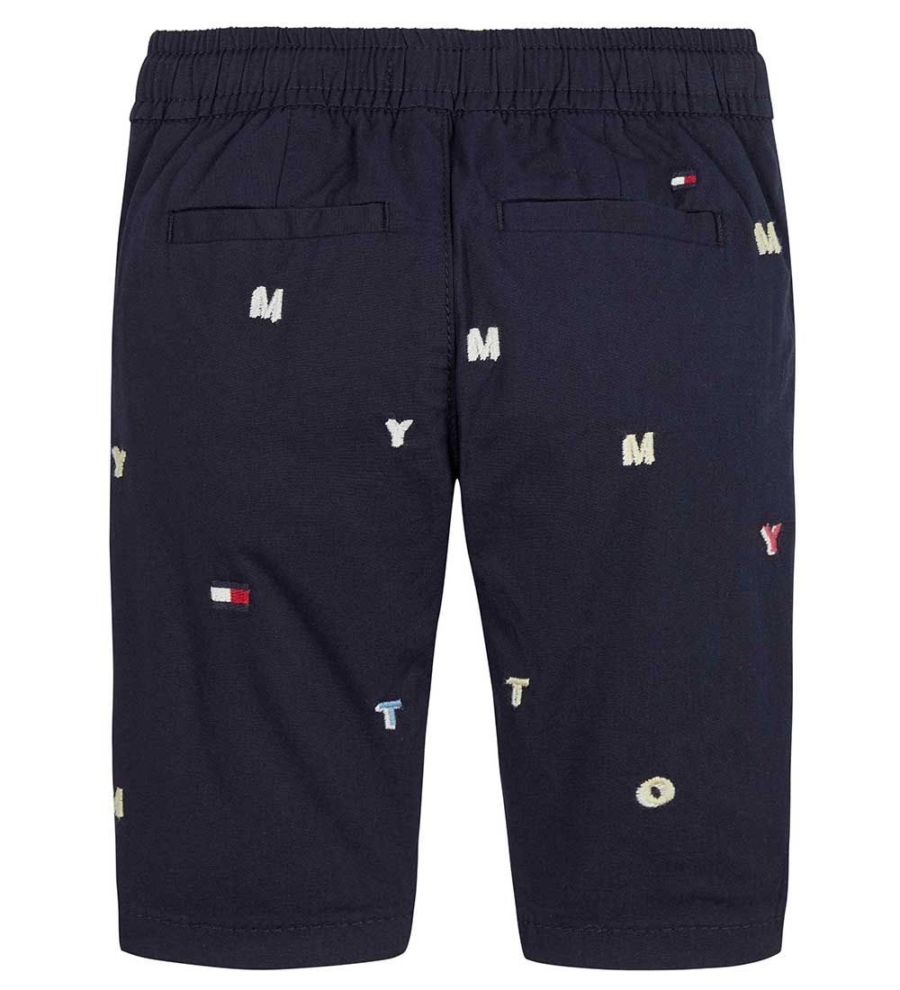Tommy Hilfiger Trousers - Tommy Embr - Desert Sky