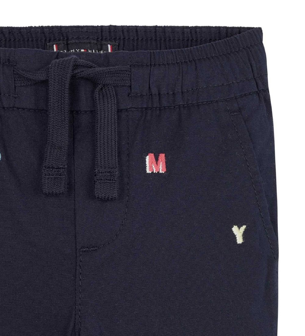 Tommy Hilfiger Trousers - Tommy Embr - Desert Sky
