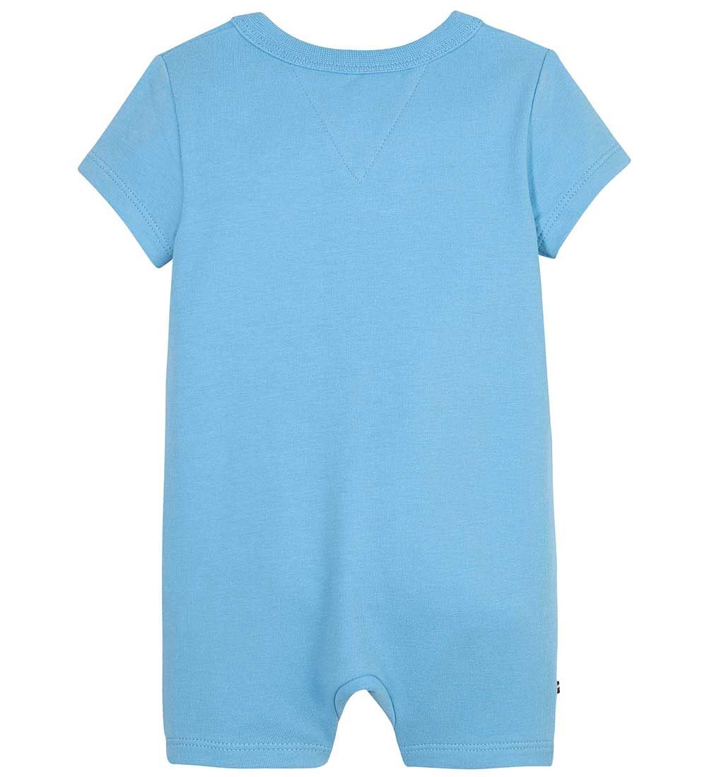 Tommy Hilfiger Summer Romper - Script Logo Shortall - Skysail