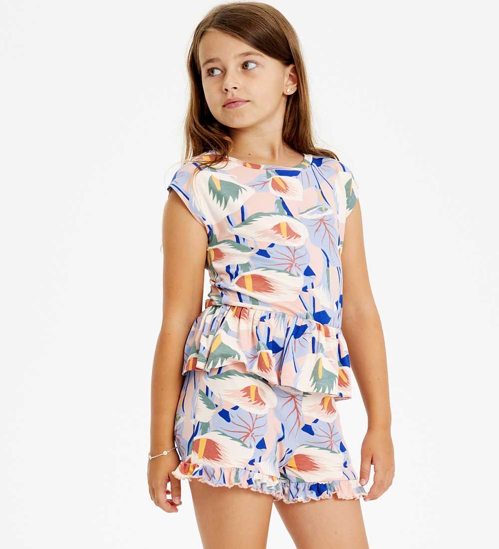 The New Jumpsuit - TnGwyneth - Peach Beige Flower Aop