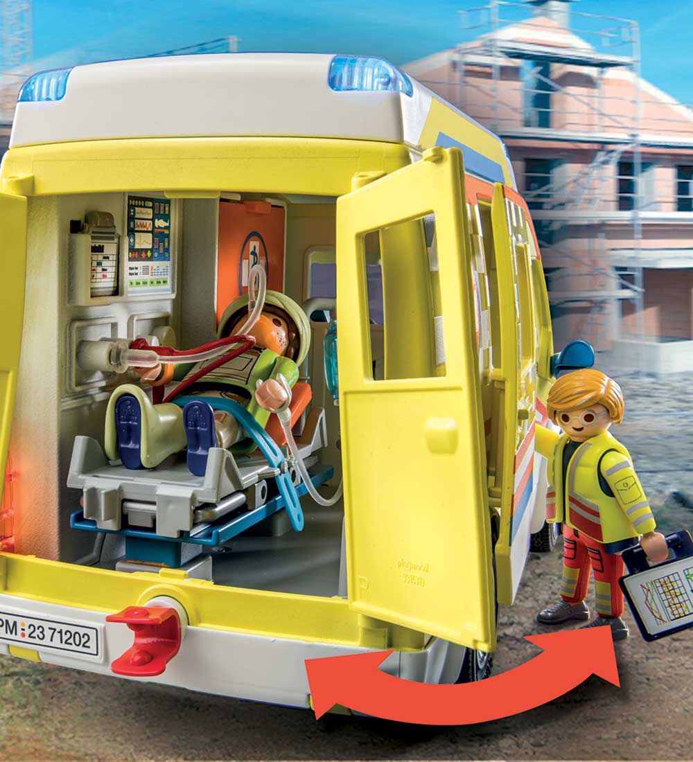 Playmobil City Life - Ambulance - 71202 - 67 Osaa