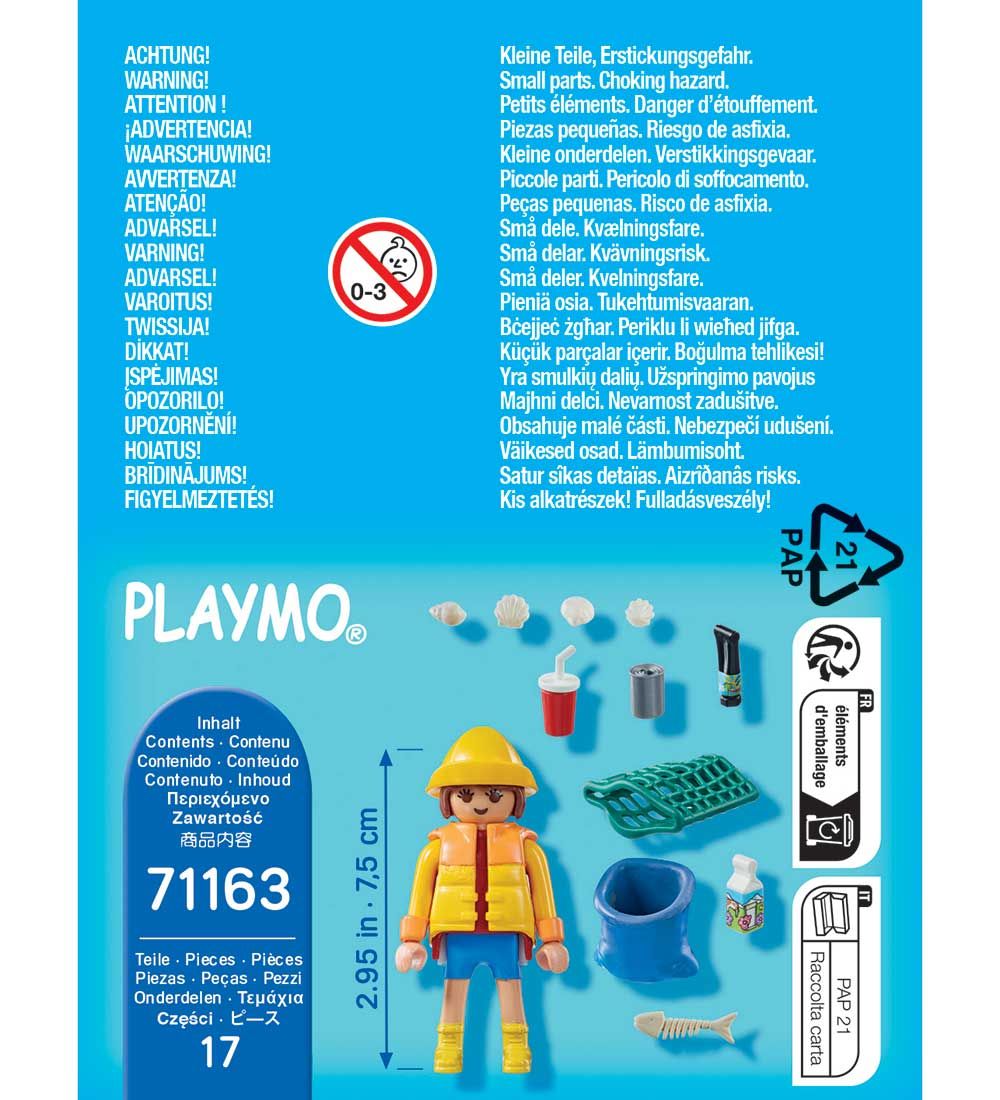 Playmobil SpecialPlus - Environmental activist - 71163 - 17 Part
