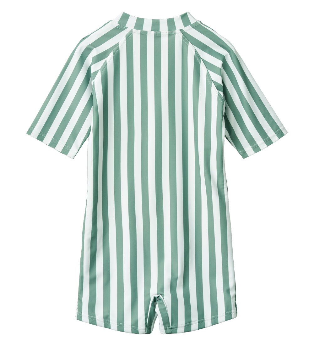 Liewood Coverall Swimsuit - UV40+ - Max - Stripe Peppermint/Whit