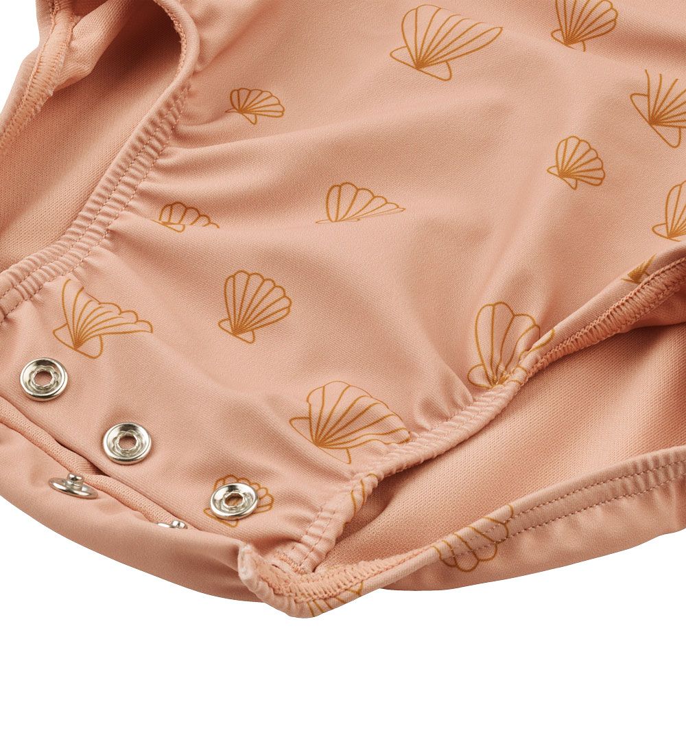 Liewood Swimsuit - Baby - Maxime - UV40+ - Seashell/Pale Tuscan