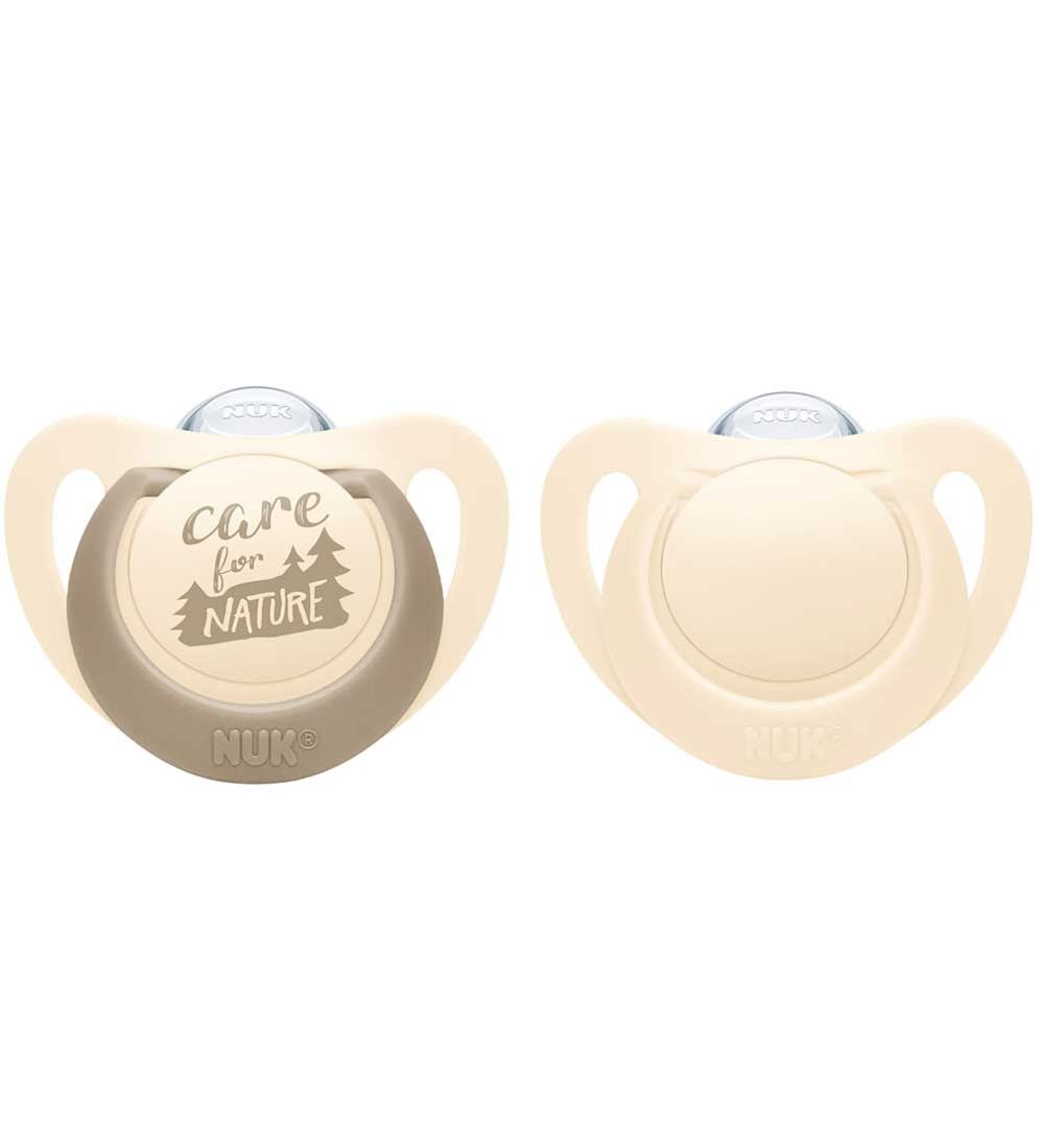 Nuk Pacifiers - For Nature - 2-Pack - Cream