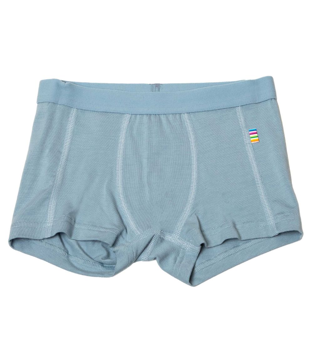 Joha Boxers - 2-Pack - Bamboo - Blue w. Print