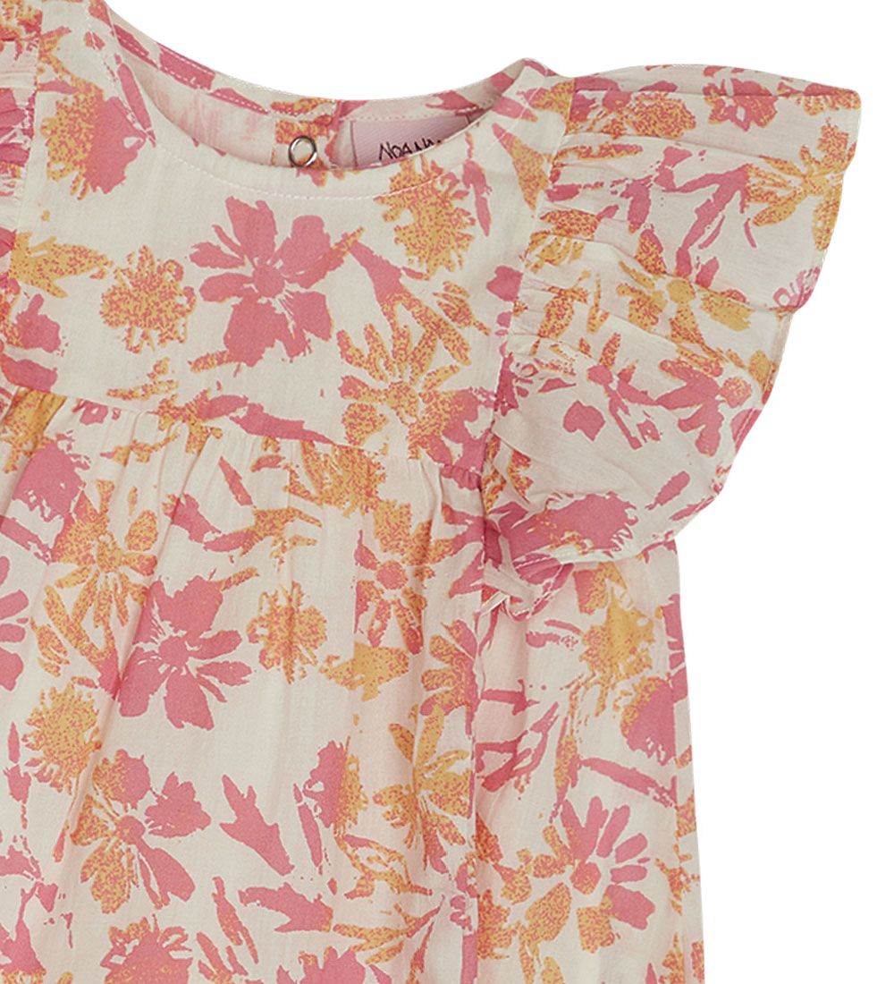 Noa Noa miniature Dress - Baby EmiliNNM - Print Offwhite/Rose/Ye