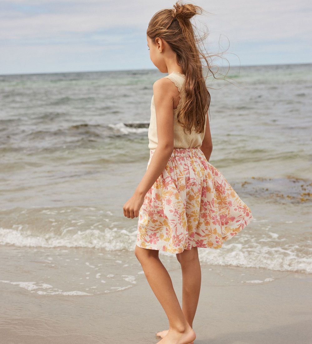 Noa Noa miniature Skirt - Mini Girl EmiliNNM - Print Offwhite