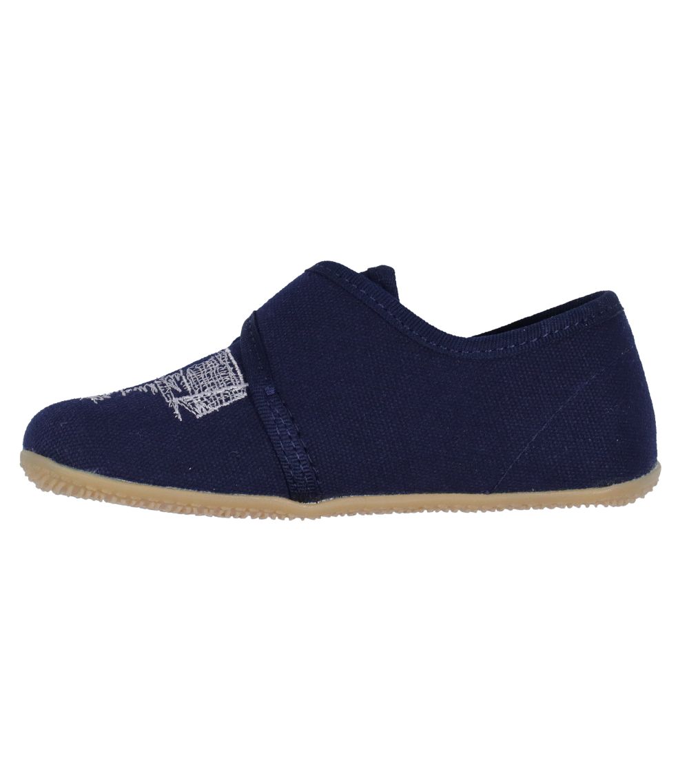 Living Kitzbühel Slippers - Football - Blue