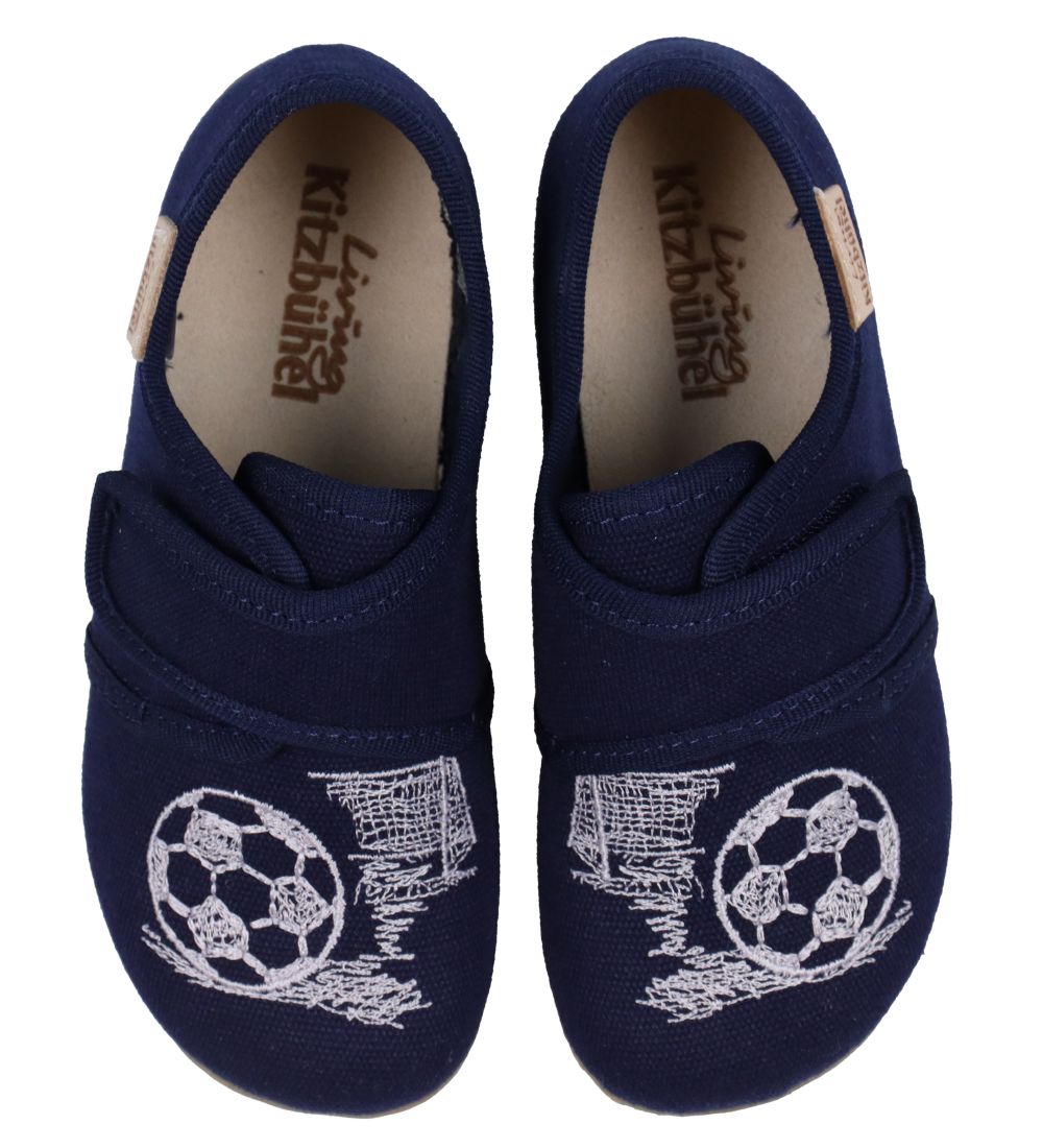 Living Kitzbühel Slippers - Football - Blue