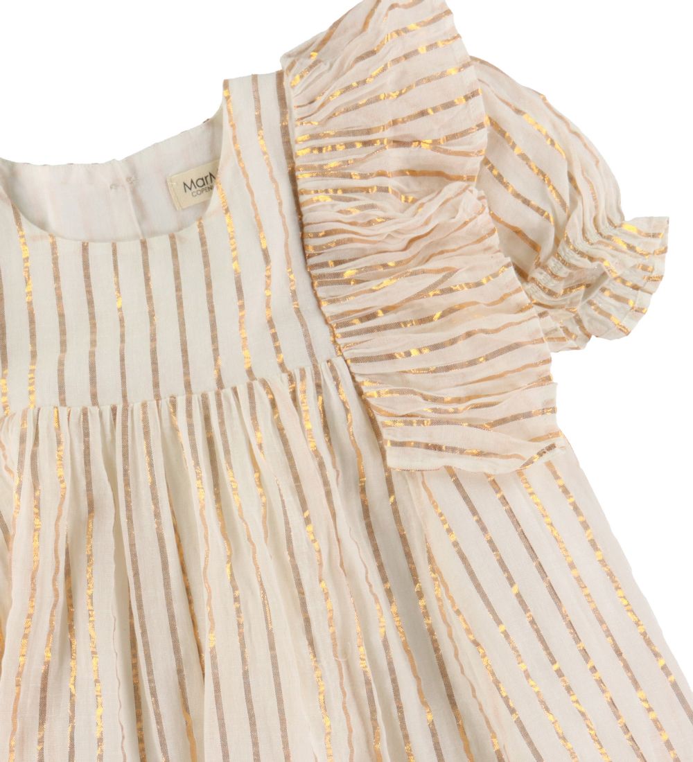 MarMar Dress - Dailyn - Gold Stripes