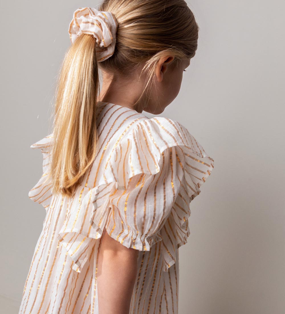 MarMar Dress - Dailyn - Gold Stripes