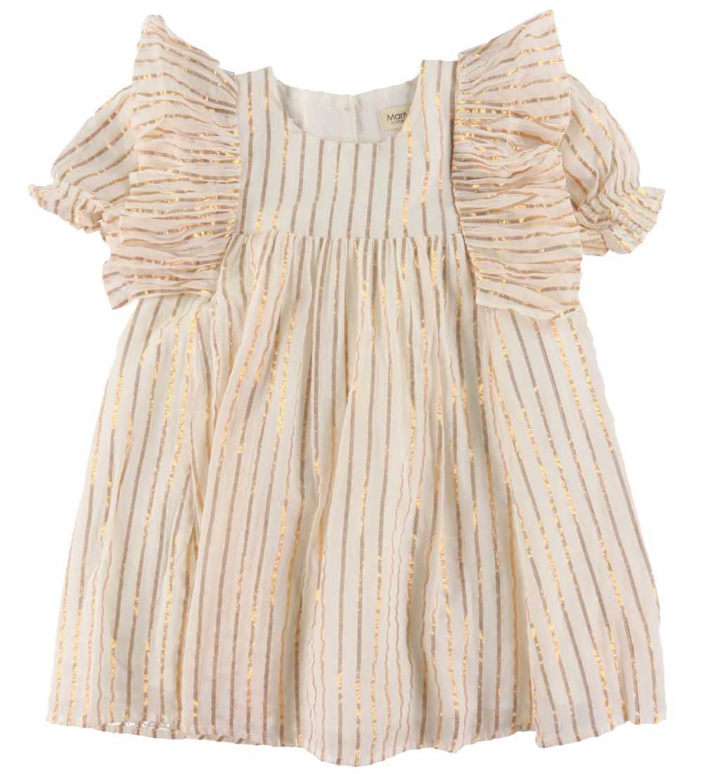 MarMar Dress - Dailyn - Gold Stripes