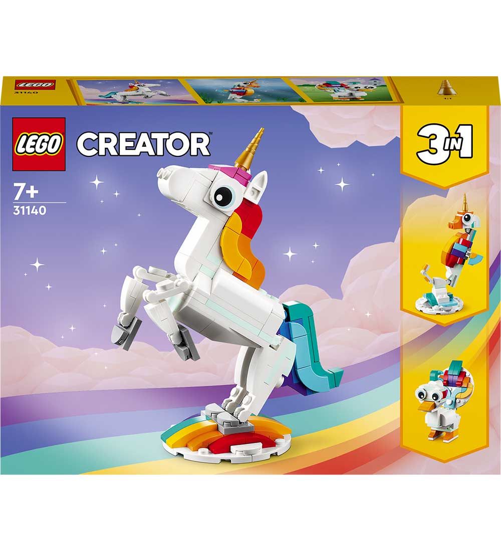 LEGO® Creator - Magical Unicorn 31140 - 3-In-1 - 145 Parts