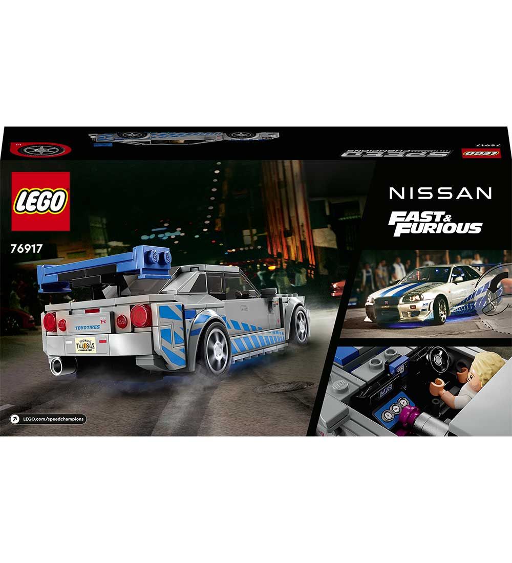 LEGO® Speed Champions - 2 Fast 2 Furious Nissan... 76917 - 319 P