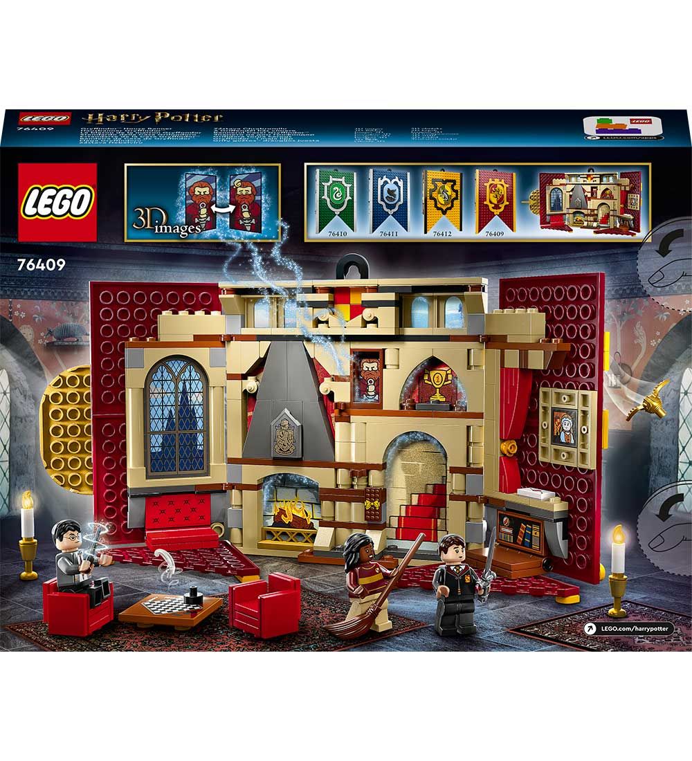 LEGO Harry Potter - Le blason de la maison Gryffondor 76409 - 2