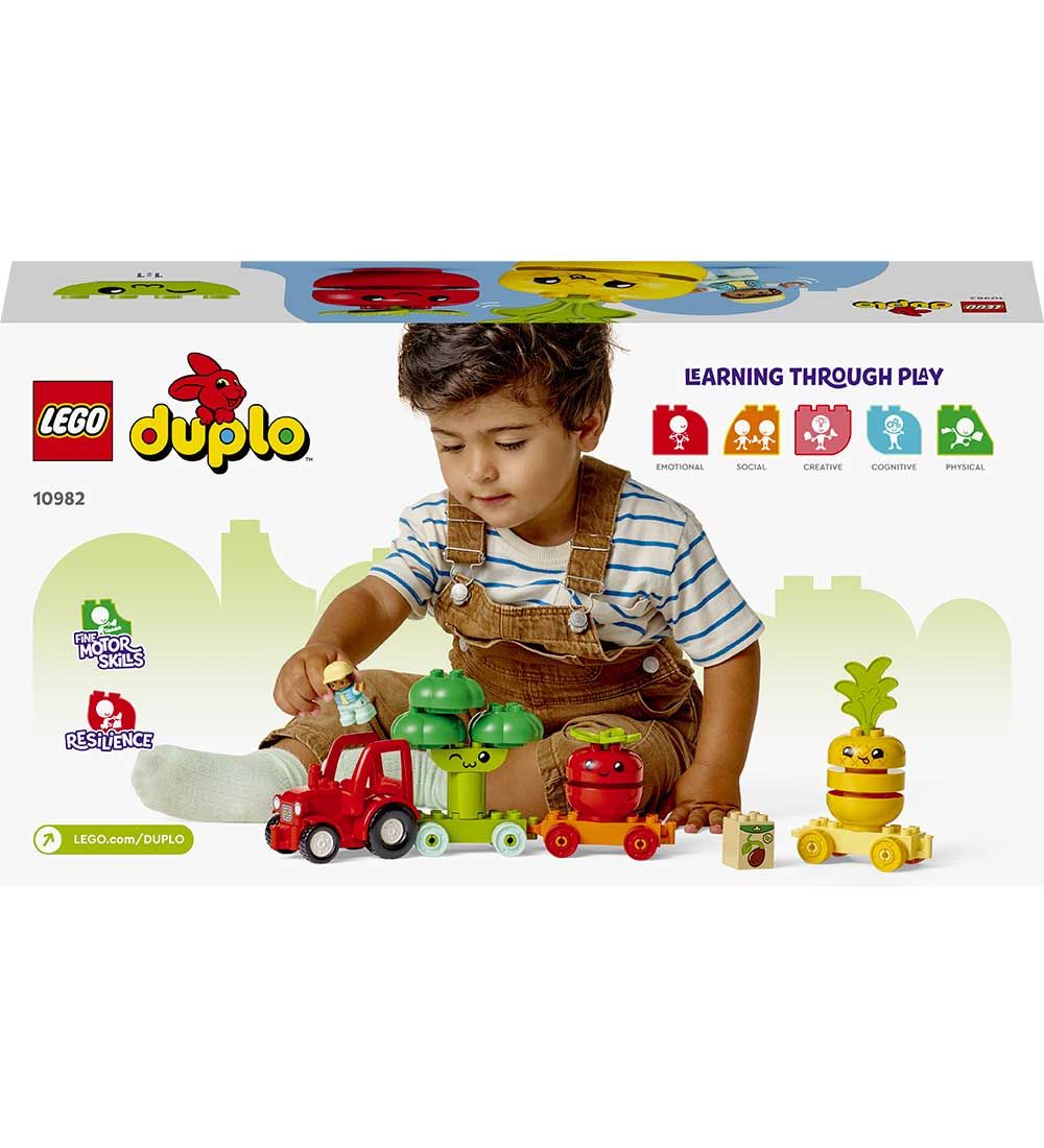 LEGO® DUPLO - Fruit and Vegetable Tractor 10982 - 19 Parts