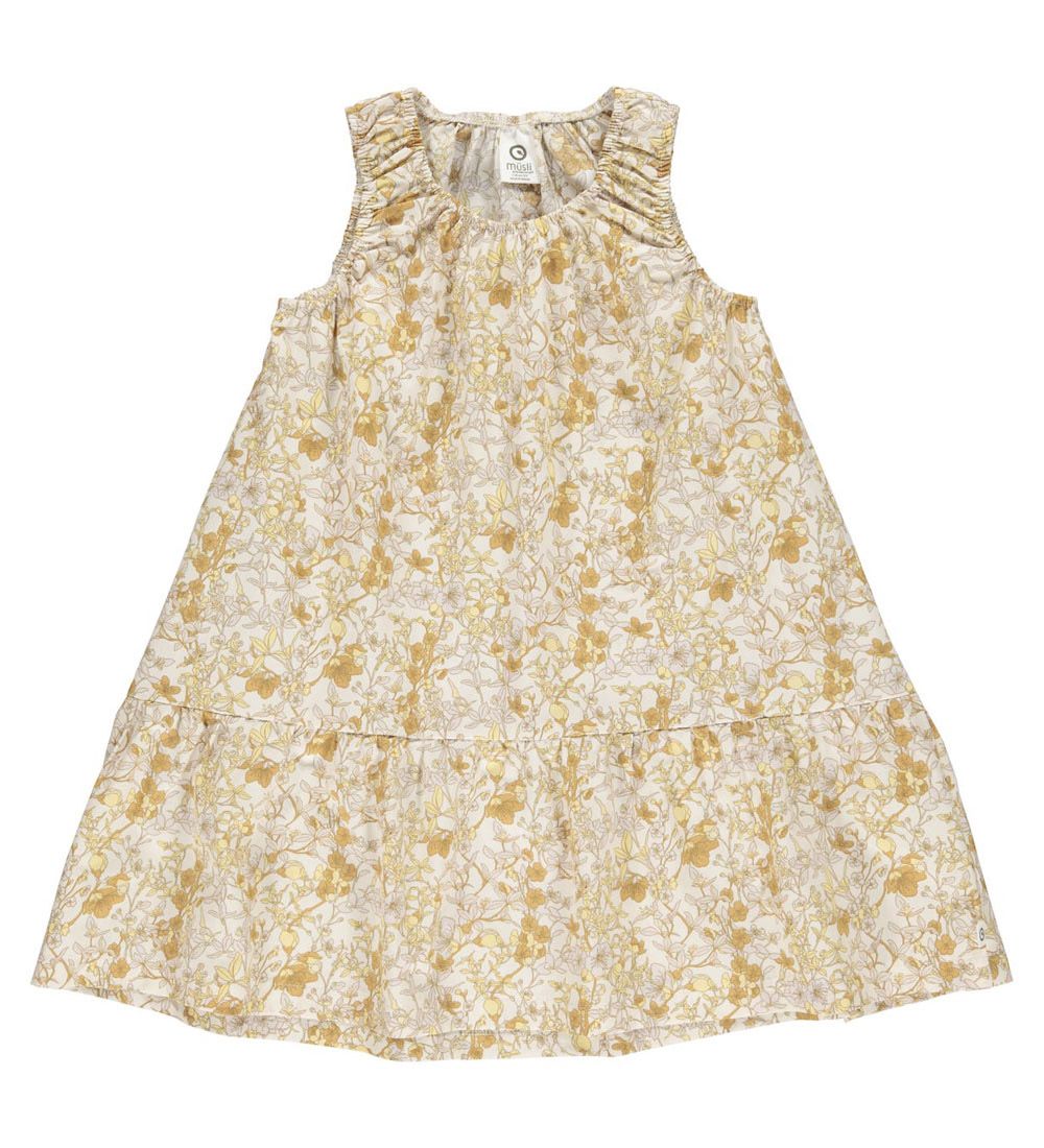Msli Dress - Fiona Poplin - Buttercream
