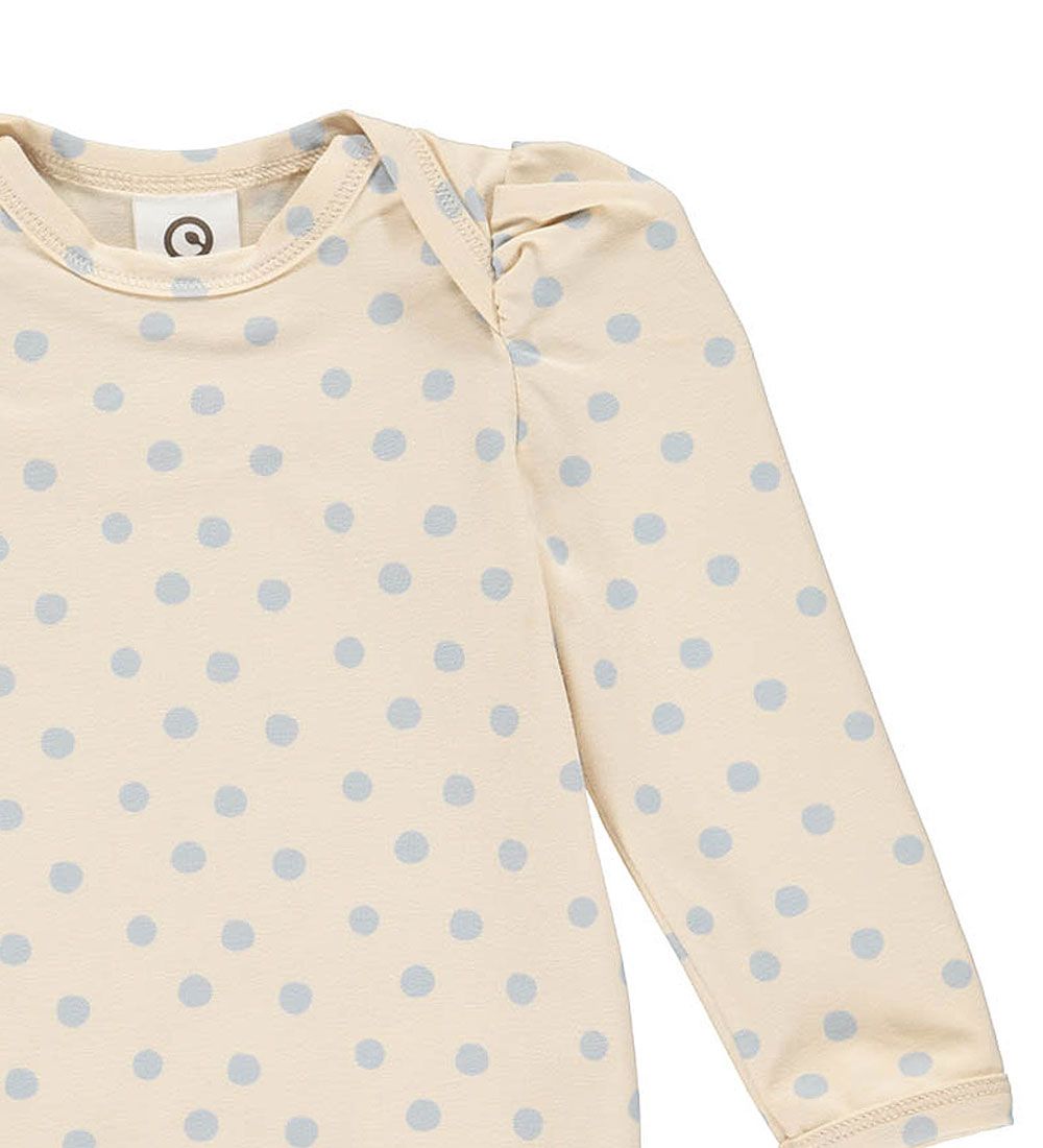 Msli Bodysuit l/s - Dot - Buttercream