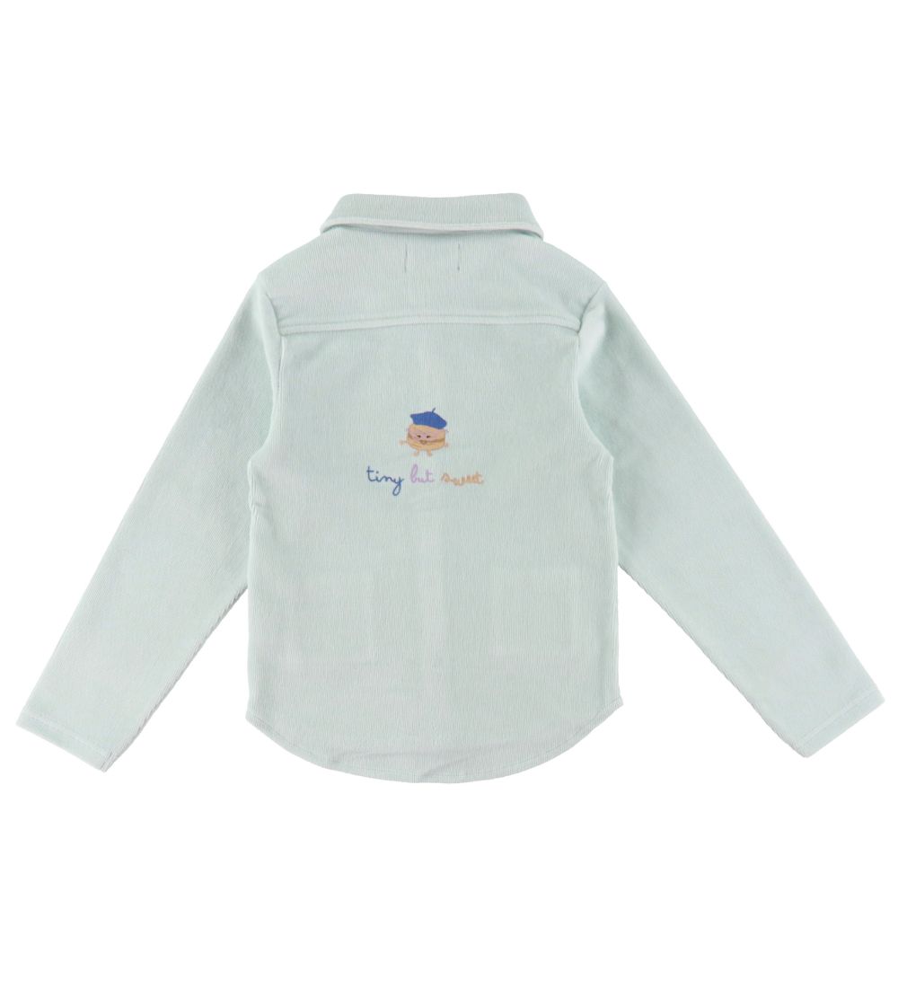 Monsieur Mini Shirt - Velvet - Light Blue