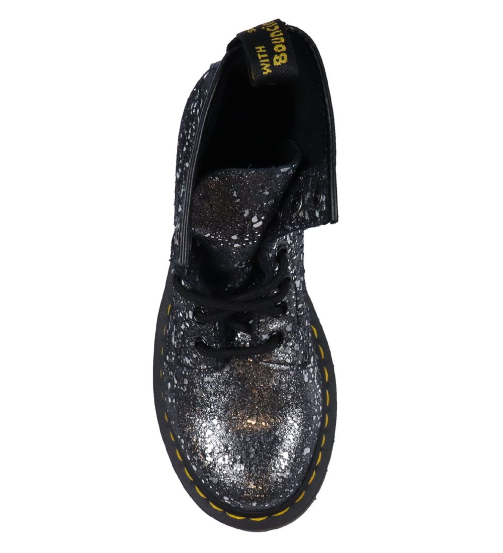 Dr. Martens Kängor - 1460 Metalic Färg Splatter - Svart