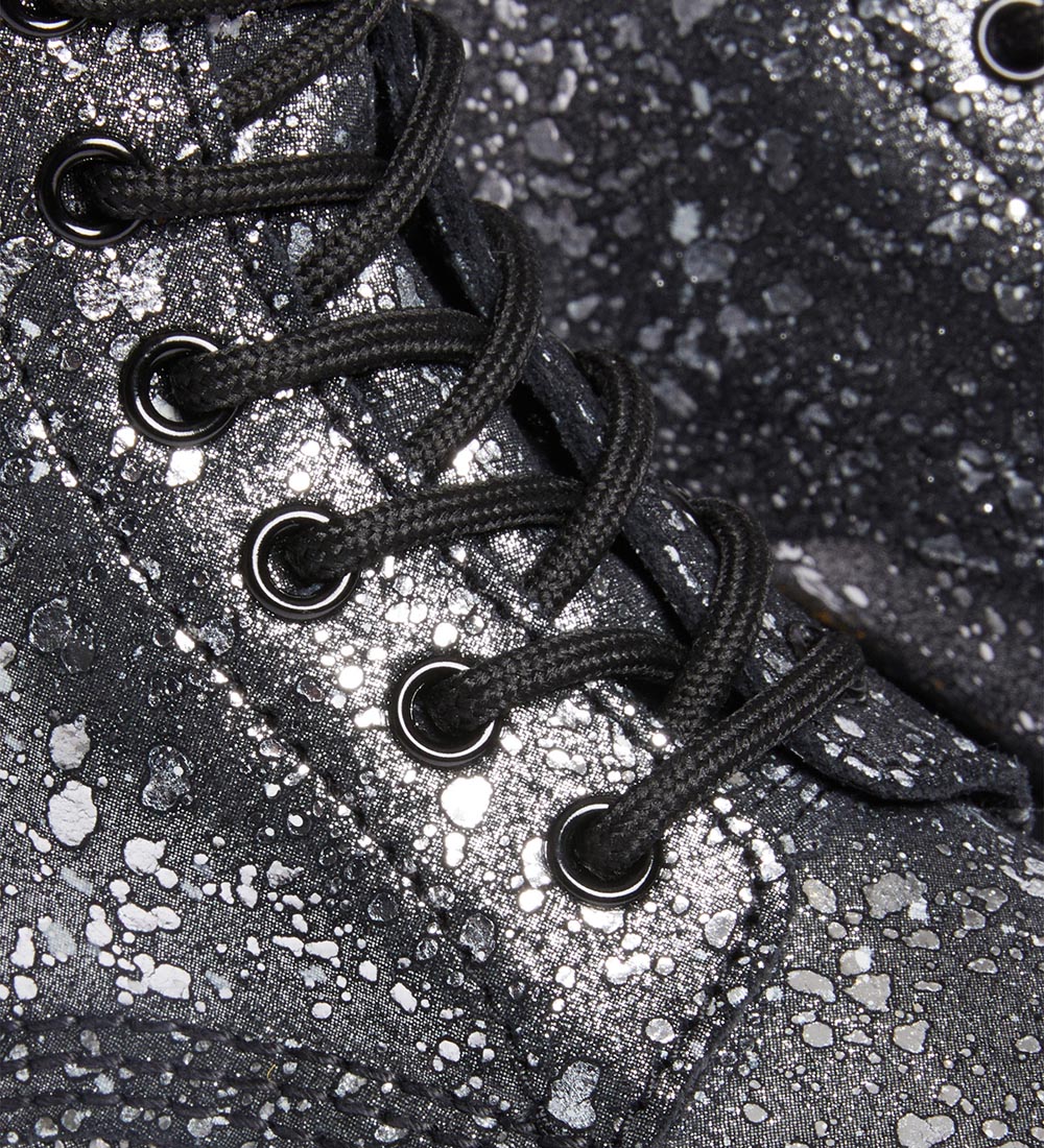 Dr. Martens Kängor - 1460 Metalic Färg Splatter - Svart