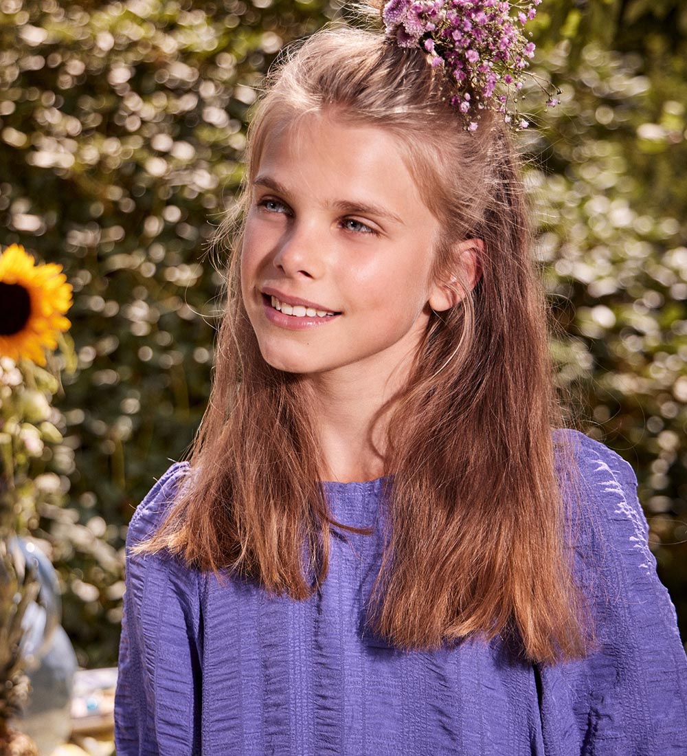 Pieces Kids Dress - PkVudmilla - Paisley Purple