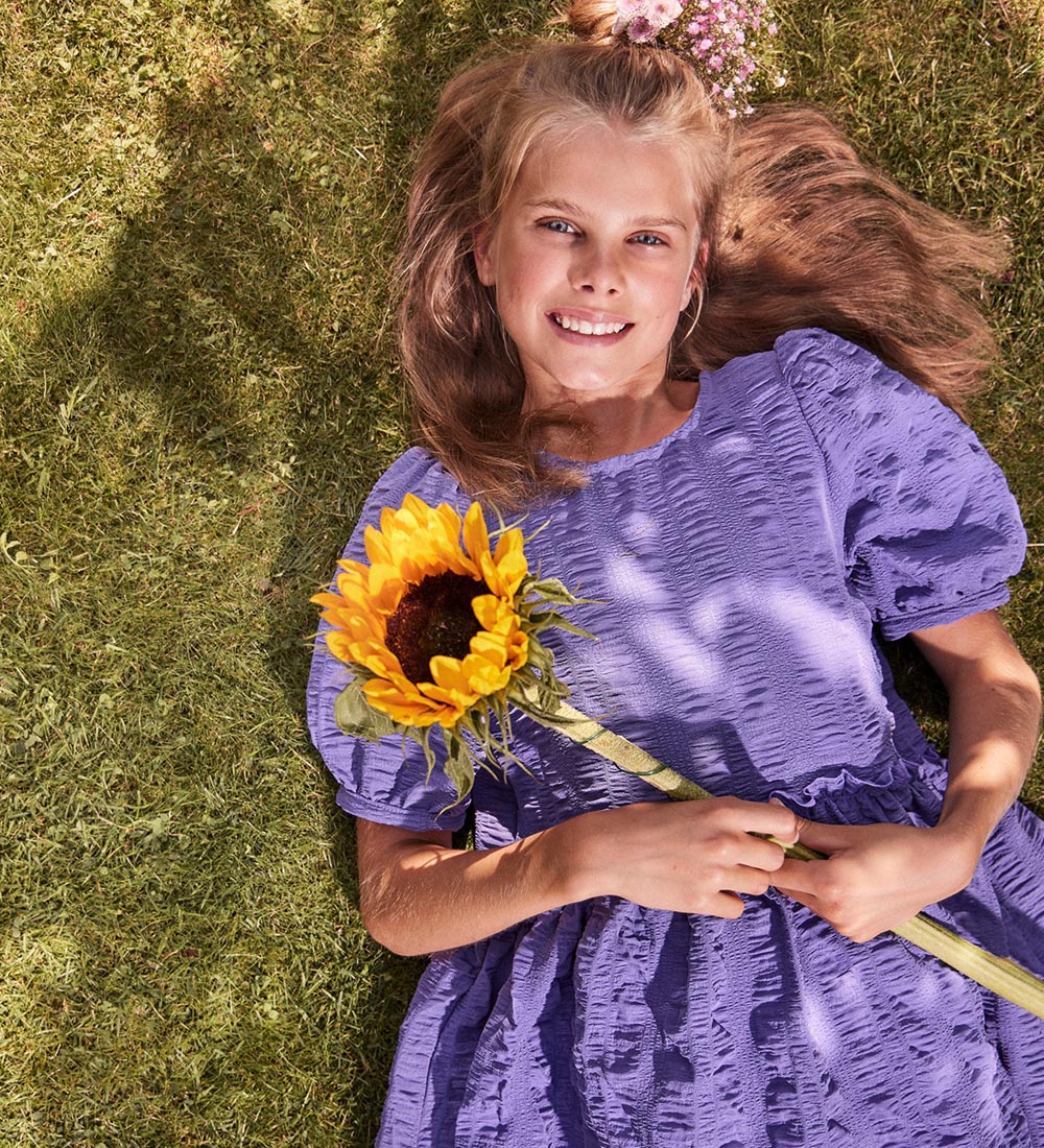 Pieces Kids Dress - PkVudmilla - Paisley Purple