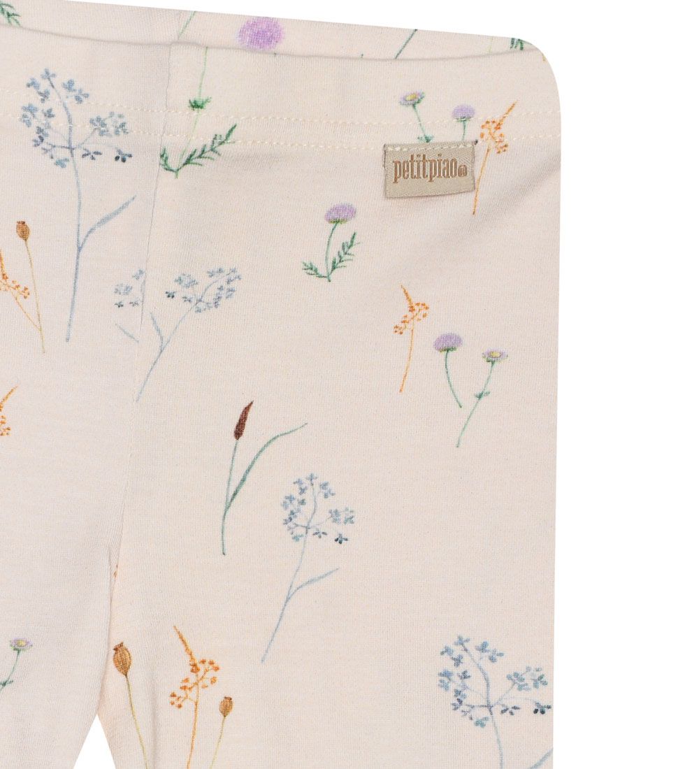 Petit Piao Leggings - Flowers Print - Wild