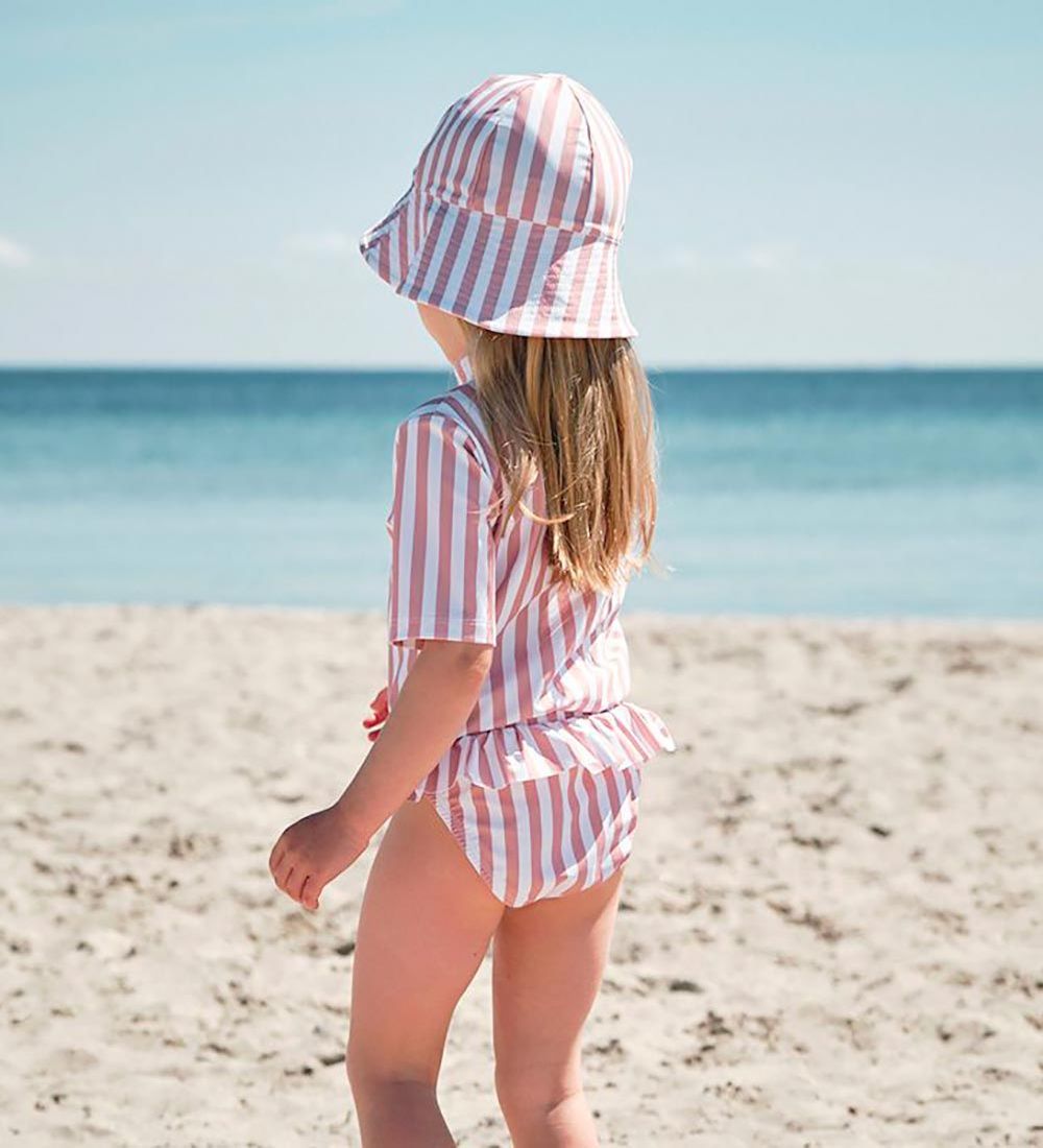 Petit Crabe Bikini Knickers - Zoe - UV50+ - Candy Stripes