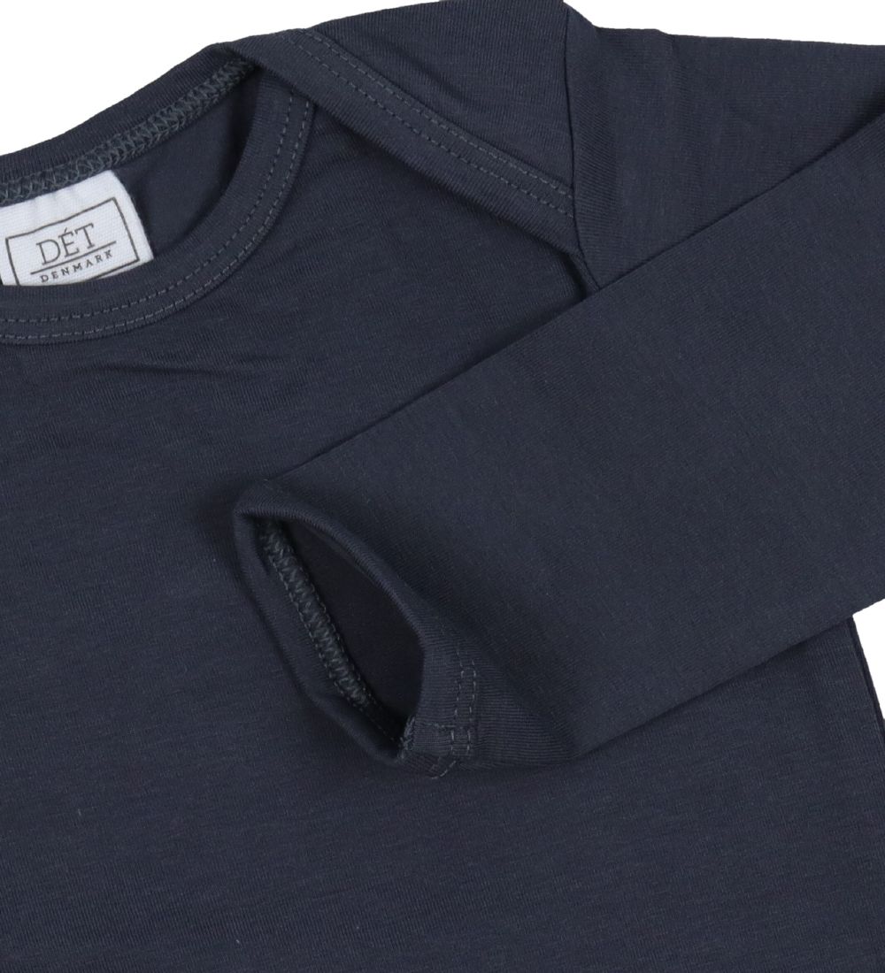 DÉT Denmark Bodysuit l/s - Holiday - Cozy Grey