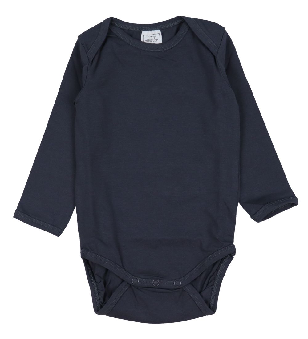 DÉT Denmark Bodysuit l/s - Holiday - Cozy Grey