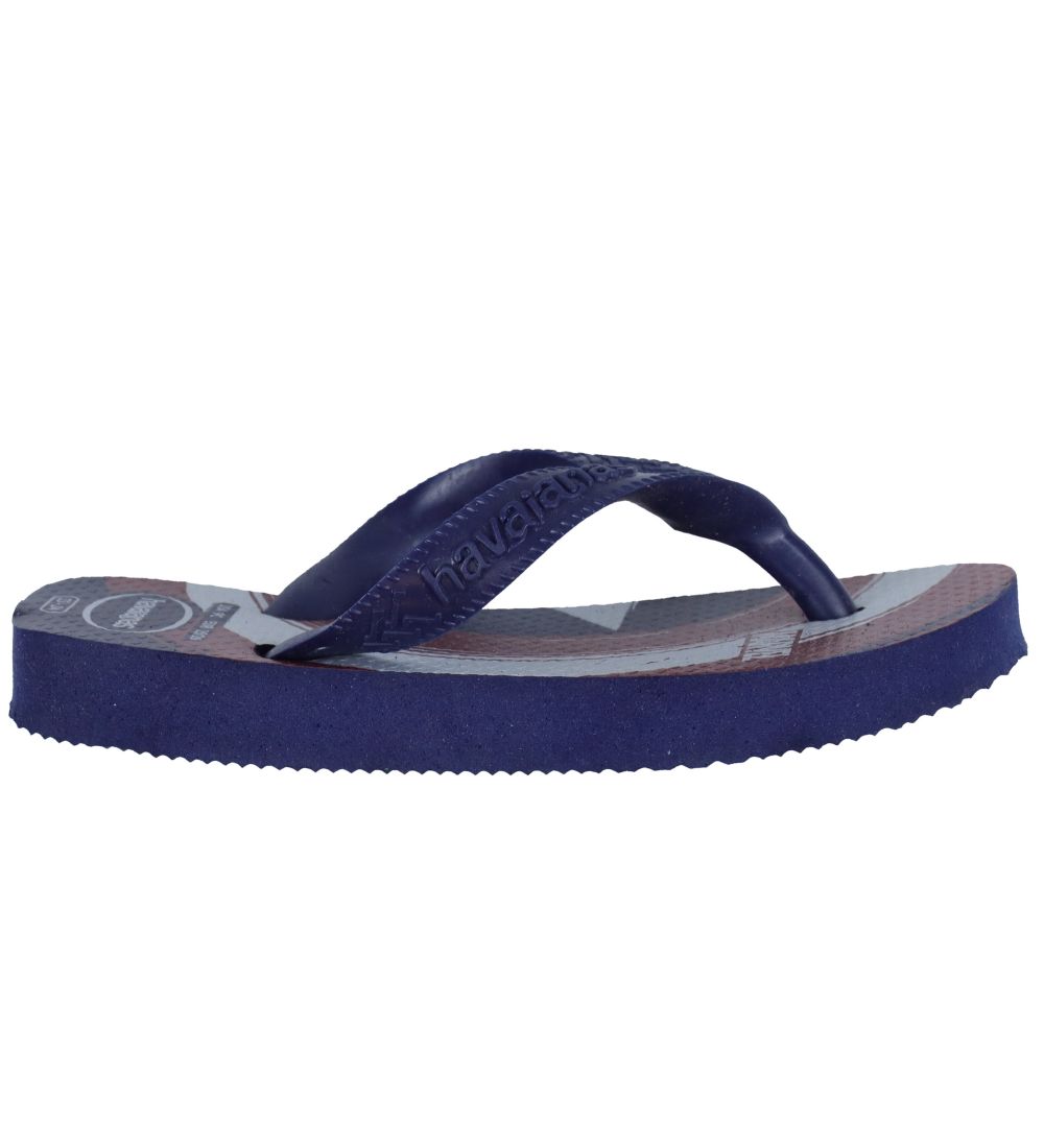 Havaianas Flip Flops - Marvel Logomaina - Navy