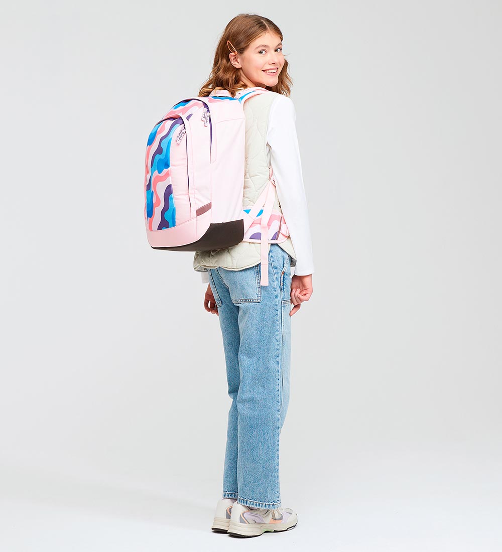 Satch School Backpack - Air - Candy Clouds