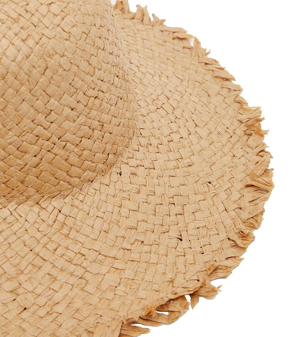 Lil' Atelier Beach hat - NmfFenjo - Straw/White Pepper